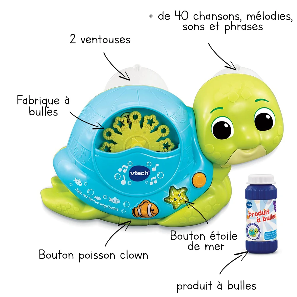 VTech Juju Ma Tortue Magi Bulles 5 VTech Juju Ma Tortue Magi Bulles – Image 5