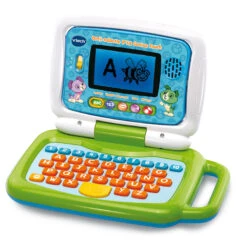 VTech Ordi-tablette P'tit Genius Touch Vert - Ordinateur éducatif