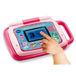 VTech Ordi-tablette P'tit Genius Touch Mauve - Ordinateur éducatif -VTECH BABY Boutique 600955 Ordi tablette ptit genius touch mauve 2