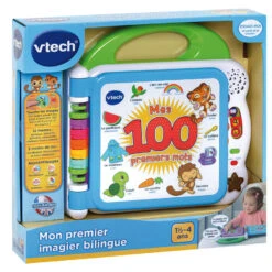 VTECH BABY Mon Premier Imagier Bilingue -VTECH BABY Boutique 601505 premier imagier bilingue 1 2