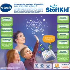 VTech StoriKid, Ma Boîte à Histoires Interactive - Vert -VTECH BABY Boutique 608005 StoriKid dos