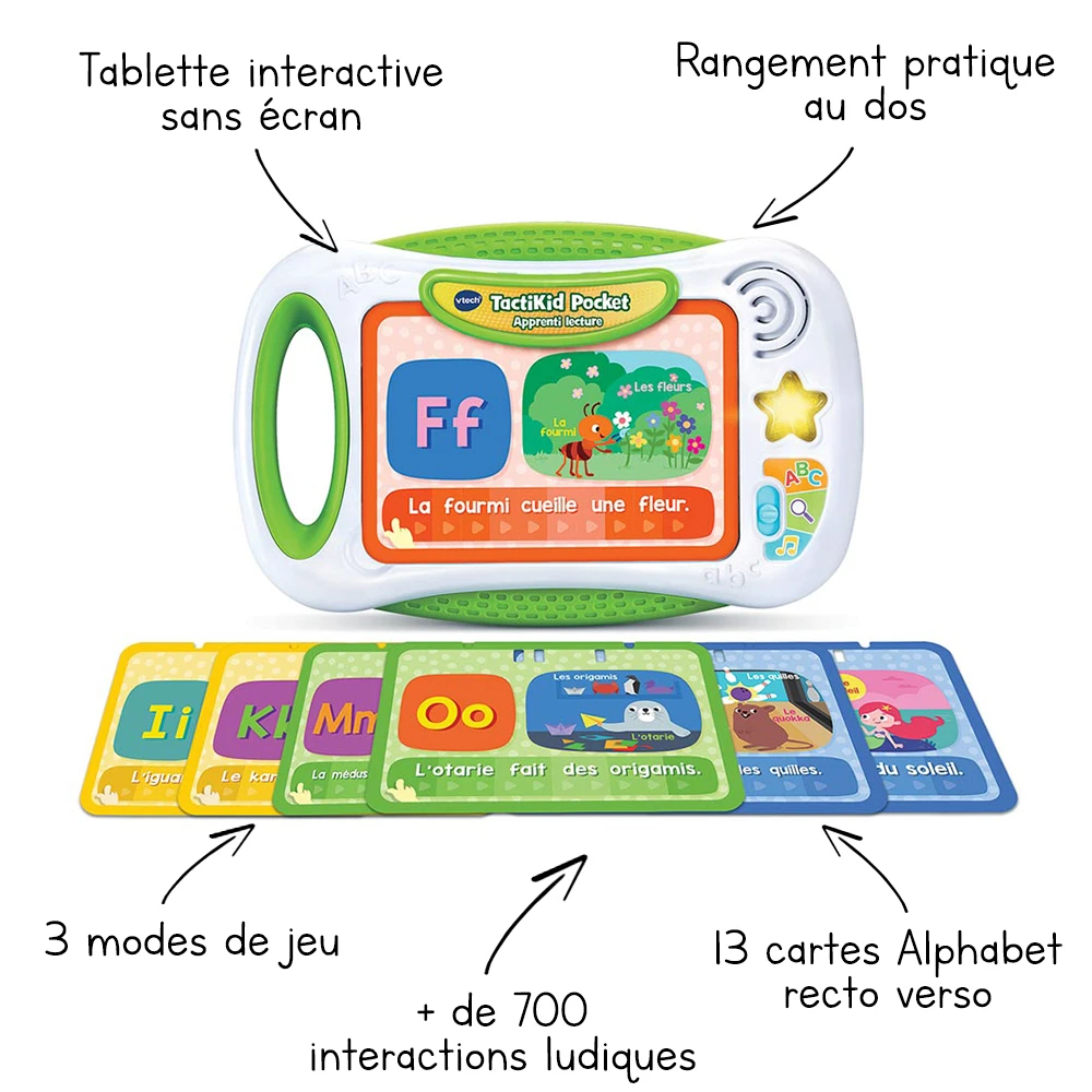 VTech TactiKid Pocket Apprenti Lecture 2 VTech TactiKid Pocket Apprenti Lecture – Image 2