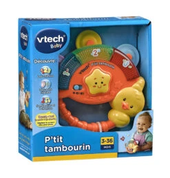 VTECH BABY P'tit Tambourin 5 VTECH BABY P'tit Tambourin -VTECH BABY Boutique 80 117605 3