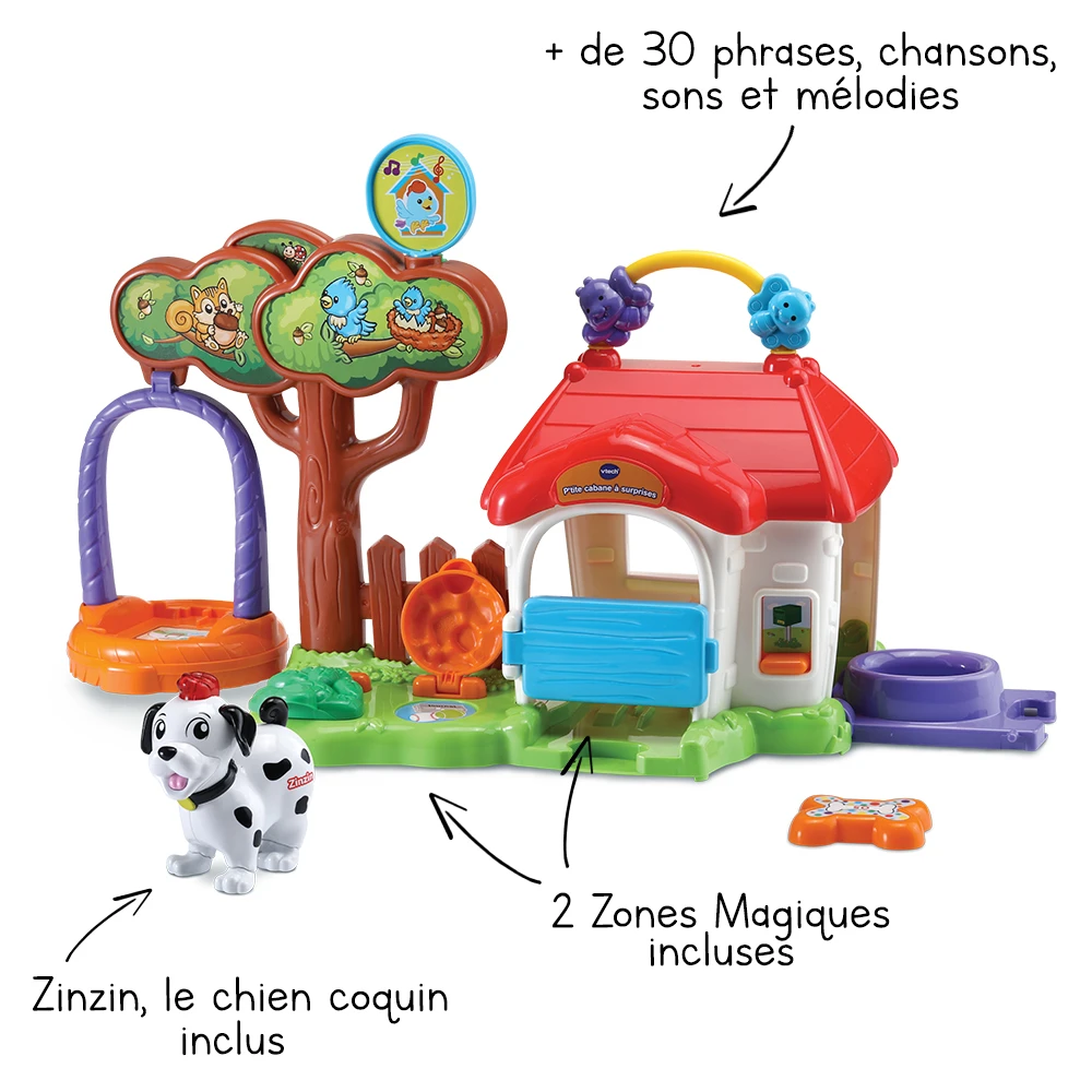 P'tite Cabane à Surprises (+ Zinzin, Le Chien Coquin) - Tut Tut Animo 1 P'tite Cabane à Surprises (+ Zinzin, Le Chien Coquin) - Tut Tut Animo