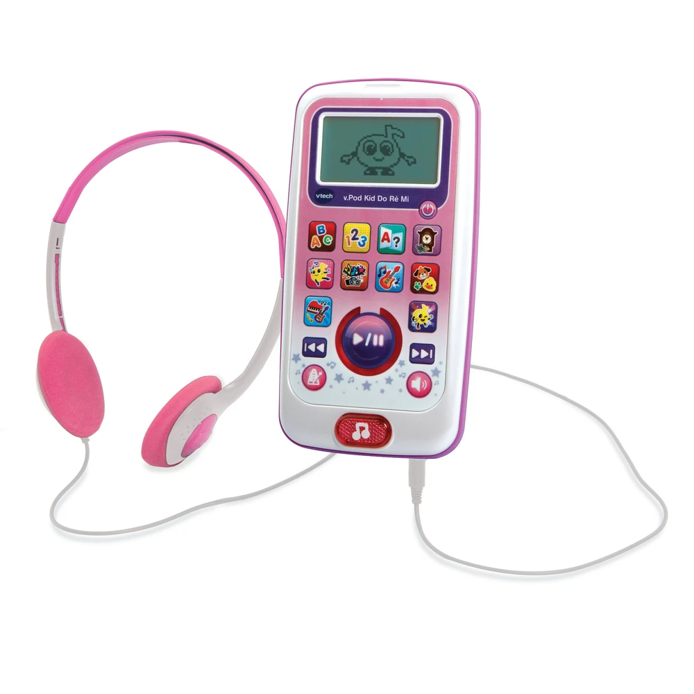 VTech V.pod Kid Do, Ré, Mi Rose - Baladeur Pour Enfant 2 VTech V.pod Kid Do, Ré, Mi Rose - Baladeur Pour Enfant – Image 2