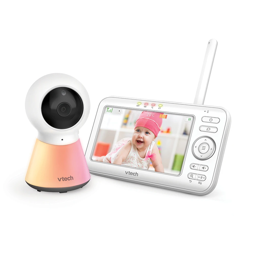 Babyphone Vidéo Color Night Light - BM5254 - (écran 5 - Veilleuse) 2 Babyphone Vidéo Color Night Light - BM5254 - (écran 5 - Veilleuse) – Image 2