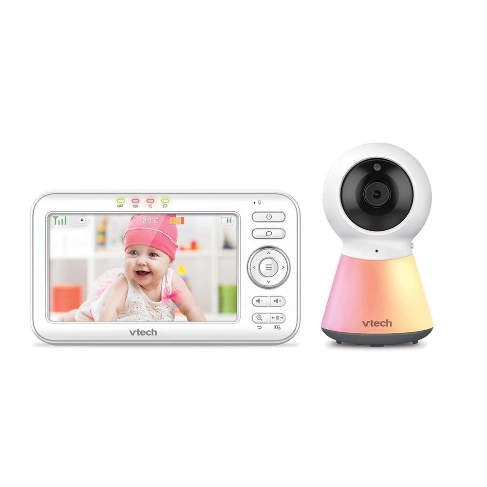 Babyphone Vidéo Color Night Light - BM5254 - (écran 5 - Veilleuse) 5 Babyphone Vidéo Color Night Light - BM5254 - (écran 5 - Veilleuse) – Image 5