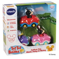 Coffret Trio Minnie/Mickey (cabrio Minnie + Cabrio Daisy+ Cabrio Mickey) 5 Coffret Trio Minnie/Mickey (cabrio Minnie + Cabrio Daisy+ Cabrio Mickey) -VTECH BABY Boutique 80 405075 Coffret trio MinnieMickey Minnie Daisy Mickey box