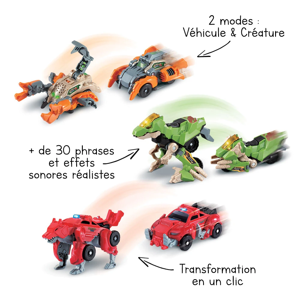 Petits Switch & Go Dinos "1'click" - Véhicules Interactifs 2 Petits Switch & Go Dinos "1'click" - Véhicules Interactifs – Image 2