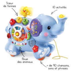 VTECH BABY Trompette, Mon éléphant Des Découvertes