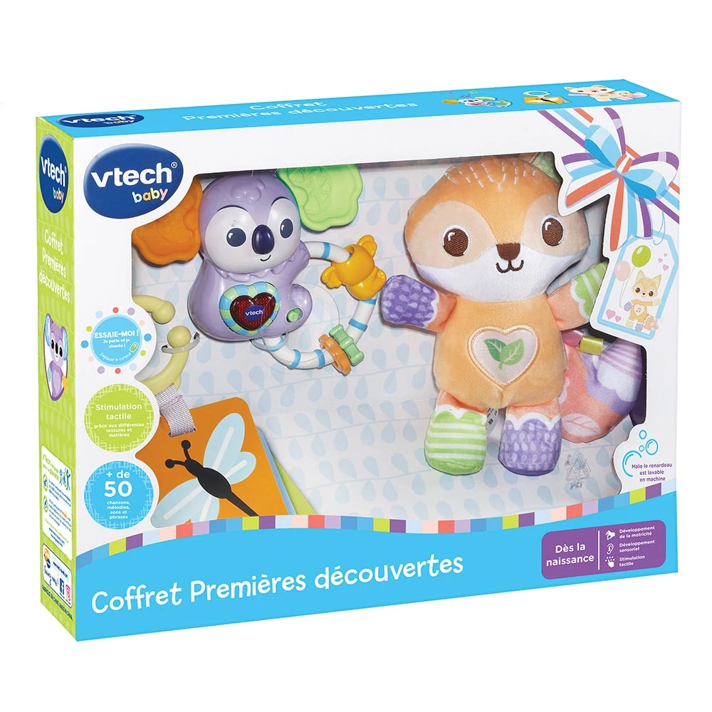 VTECH BABY Coffret Naissance - Premières Découvertes 1 VTECH BABY Coffret Naissance - Premières Découvertes