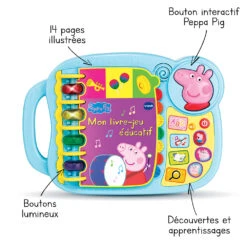 VTech Peppa Pig - Mon Livre-jeu éducatif