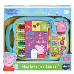 VTech Peppa Pig - Mon Livre-jeu éducatif 8 VTech Peppa Pig - Mon Livre-jeu éducatif -VTECH BABY Boutique 80 518005 PACKAGE RECTO 1