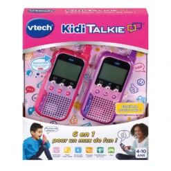 VTech Kidi Talkie Rose - Talkies-walkies 14 VTech Kidi Talkie Rose - Talkies-walkies -VTECH BABY Boutique 80 518555 kiditalkie rose boite