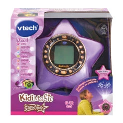 Kidimagic Starlight Violet - Réveil Enfant -VTECH BABY Boutique 80 520485 Kidimagic Starlight violet boite