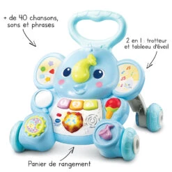 VTECH BABY Éléphanteau Trottino - Trotteur Bébé