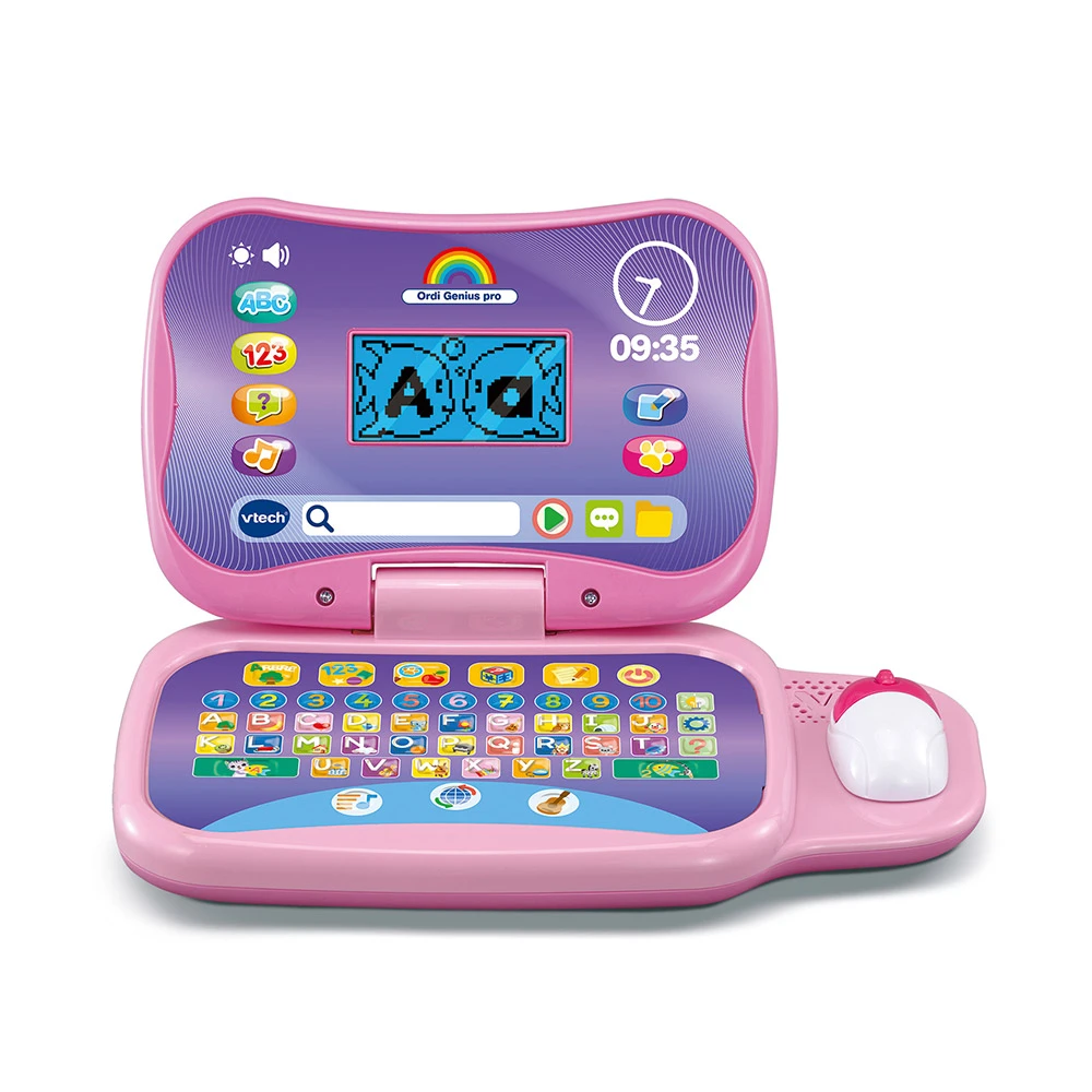 VTech Ordi Genius Pro Rose 4 VTech Ordi Genius Pro Rose – Image 4