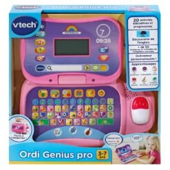 VTech Ordi Genius Pro Rose 14 VTech Ordi Genius Pro Rose -VTECH BABY Boutique 80 524855 7