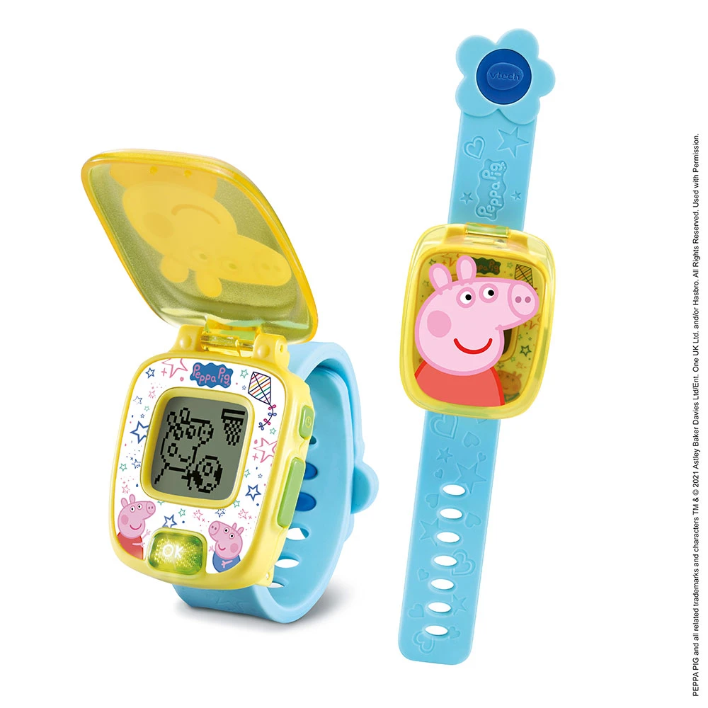 VTech Peppa Pig - La Montre Jeu Interactive De Peppa 1 VTech Peppa Pig - La Montre Jeu Interactive De Peppa