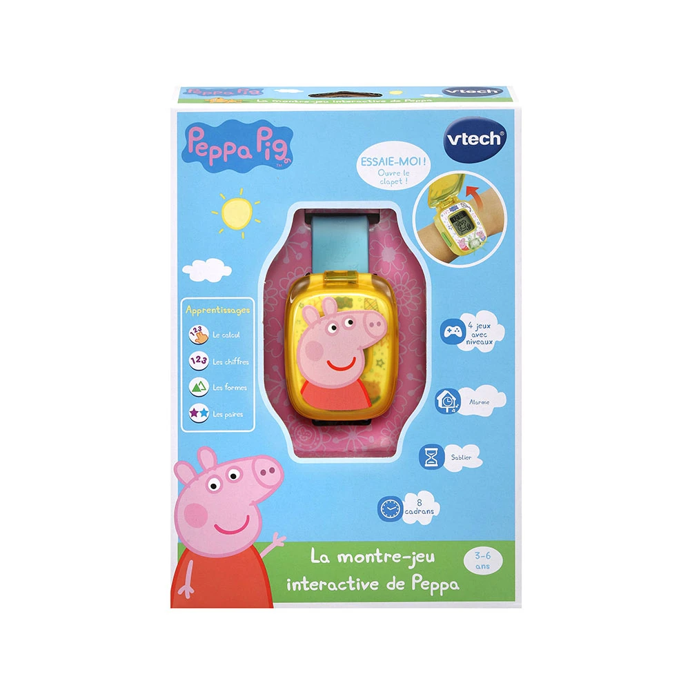 VTech Peppa Pig - La Montre Jeu Interactive De Peppa 8 VTech Peppa Pig - La Montre Jeu Interactive De Peppa – Image 8