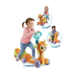 VTECH BABY Merlin, Trotti Porteur 6 En 1 -VTECH BABY Boutique 80 527705 CAT