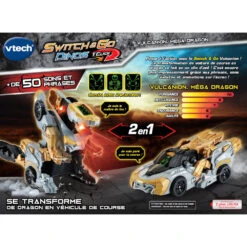 Vulcanion, Méga Dragon -VTECH BABY Boutique 80 528865 dos boite