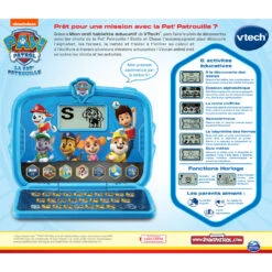 VTech Pat Patrouille - Mon Ordi Tablette éducatif 7 VTech Pat Patrouille - Mon Ordi Tablette éducatif -VTECH BABY Boutique 80 530305 dos boite