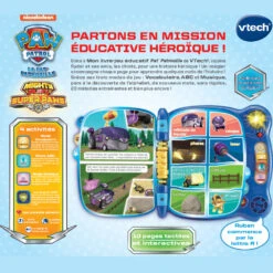 VTech Pat' Patrouille - Mon Livre-jeu éducatif 9 VTech Pat' Patrouille - Mon Livre-jeu éducatif -VTECH BABY Boutique 80 530705 Pat Patrouille Mon livre jeu C3A9ducatif dos