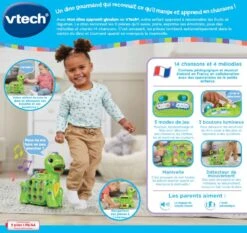 VTech Mon Dino Apprenti Glouton 27 VTech Mon Dino Apprenti Glouton -VTECH BABY Boutique 80 532005 dos boC3AEte