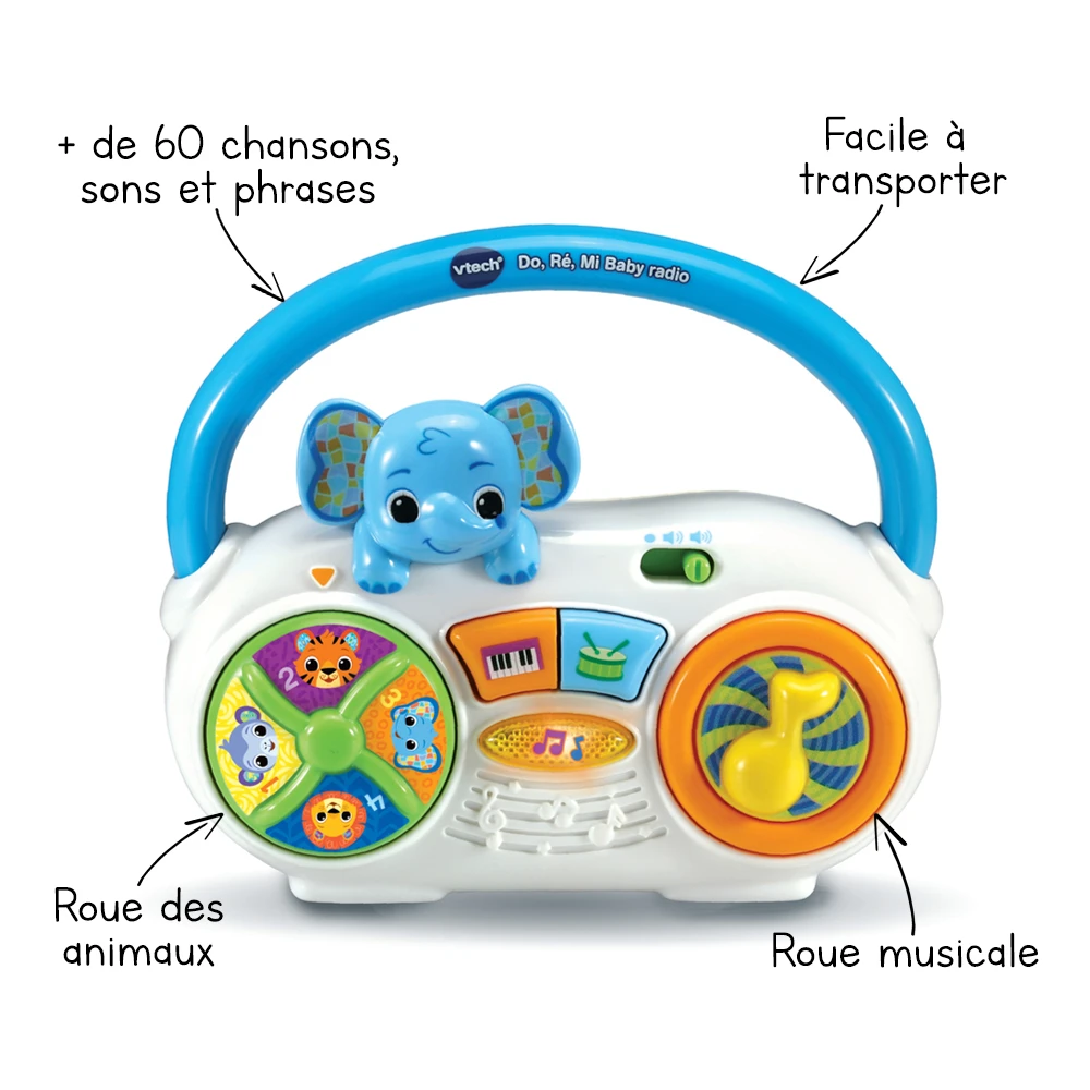 VTECH BABY Do, Ré, Mi Baby Radio 1 VTECH BABY Do, Ré, Mi Baby Radio
