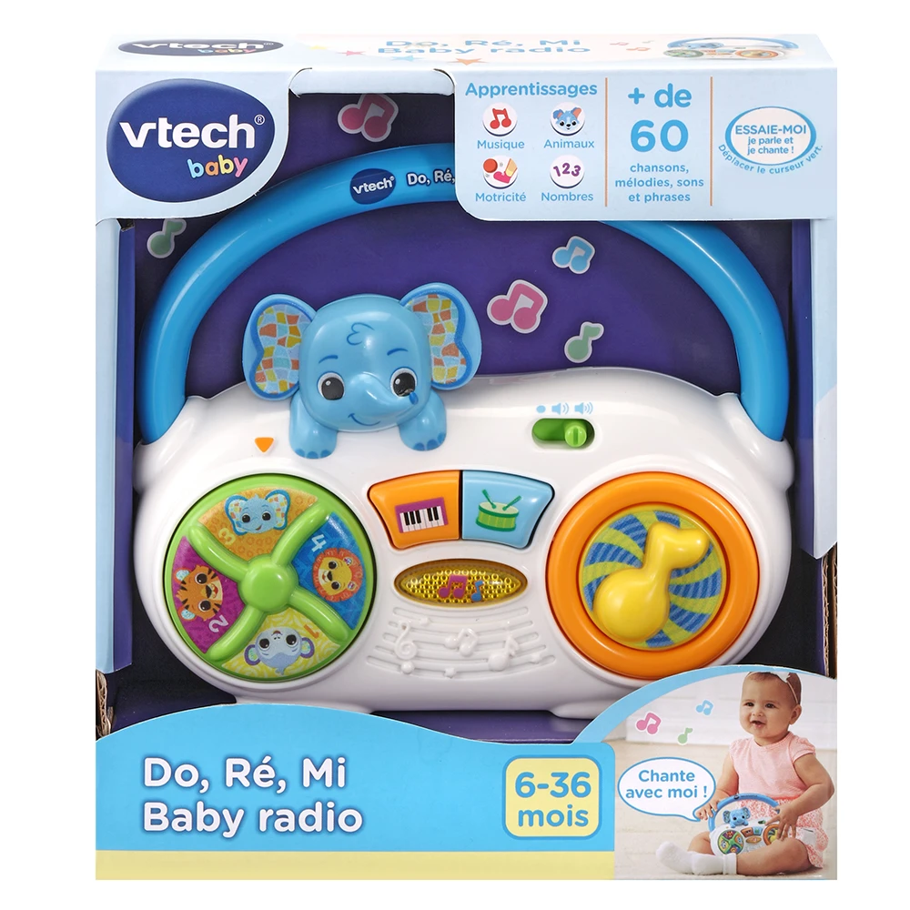 VTECH BABY Do, Ré, Mi Baby Radio 5 VTECH BABY Do, Ré, Mi Baby Radio – Image 5