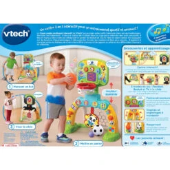 VTECH BABY Super Centre Multisport Interactif -VTECH BABY Boutique 80 533505 dos boite