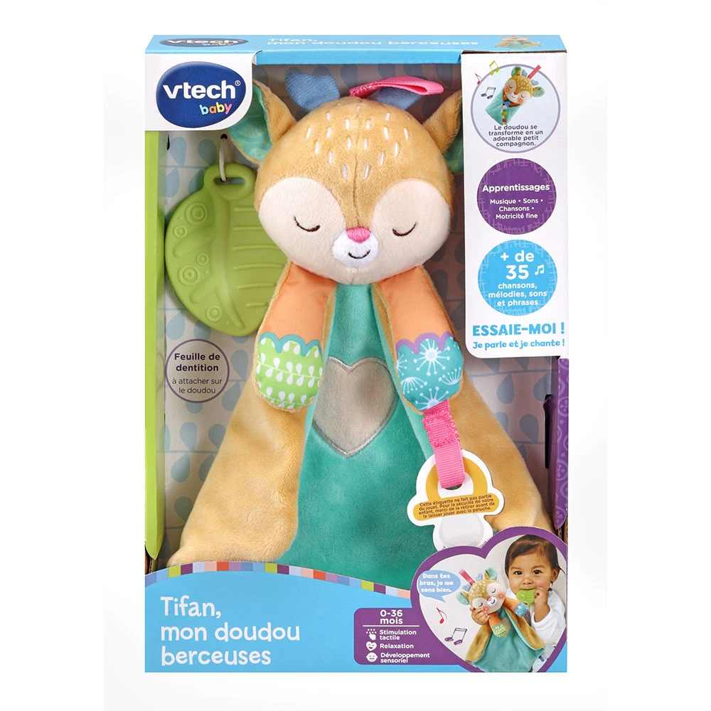 VTECH BABY Tifan, Mon Doudou Berceuses - Baby Loulous 8 VTECH BABY Tifan, Mon Doudou Berceuses - Baby Loulous – Image 8