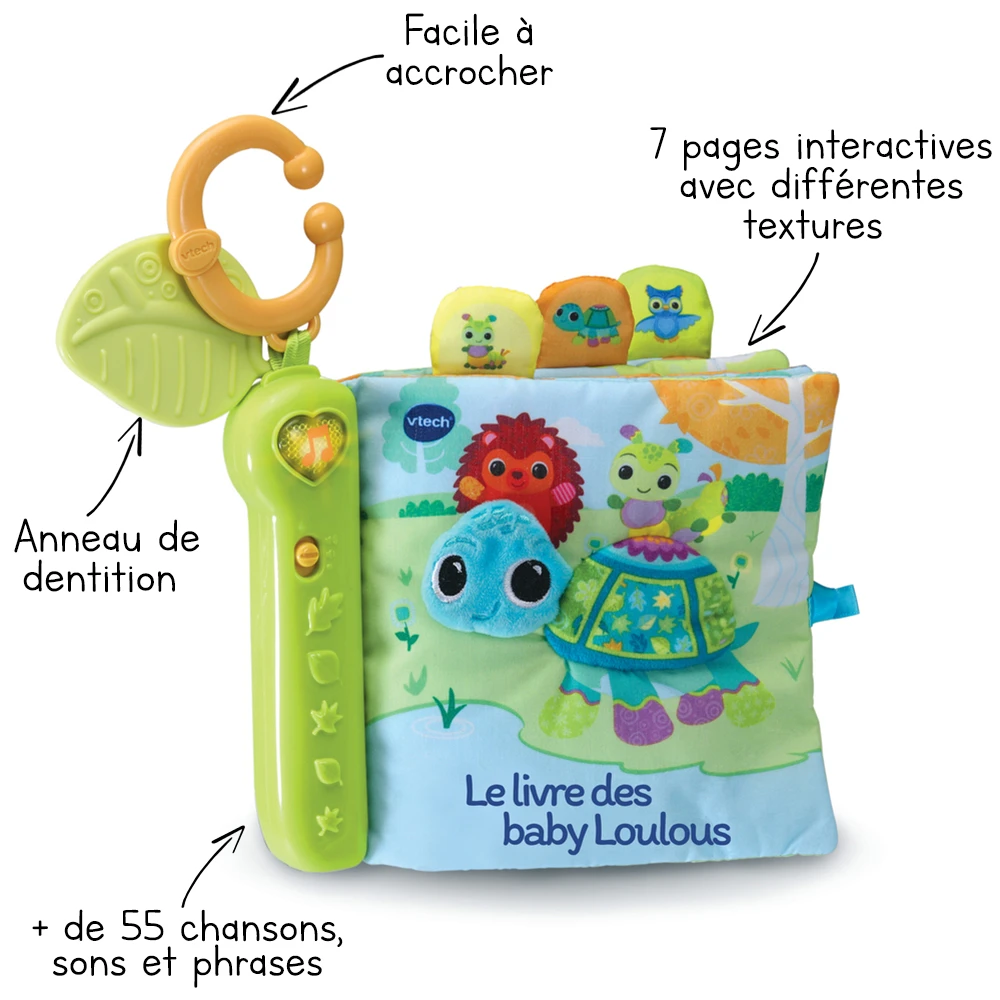 VTECH BABY Livre Toudoux Des Loulous - Baby Loulous 1 VTECH BABY Livre Toudoux Des Loulous - Baby Loulous