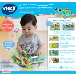 VTECH BABY Livre Toudoux Des Loulous - Baby Loulous 19 VTECH BABY Livre Toudoux Des Loulous - Baby Loulous -VTECH BABY Boutique 80 536905 livre toudoux loulous dos