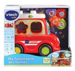 VTECH BABY Ma Totomobile Des Formes - Baby Loulous -VTECH BABY Boutique 80 537405 PACKAGE RECTO 1