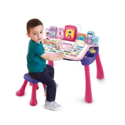 VTech Magi Bureau Interactif 5 En 1 Rose -VTECH BABY Boutique 80 540955 7