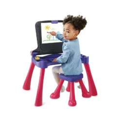 VTech Magi Bureau Interactif 5 En 1 Rose -VTECH BABY Boutique 80 540955 8