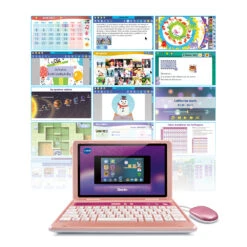 VTech Genio, Mon Premier Vrai Ordi ! (rose) 12 VTech Genio, Mon Premier Vrai Ordi ! (rose) -VTECH BABY Boutique 80 541055 5