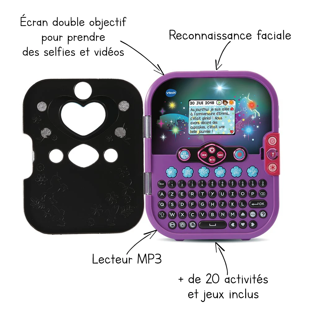 KidiSecrets Selfie Music 2.0 Noir 2 KidiSecrets Selfie Music 2.0 Noir – Image 2