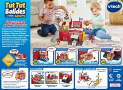 Super Caserne De Pompiers Interactive - Série Pro -VTECH BABY Boutique 80 543005 dos boC3AEte