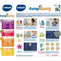 VTech Funny Sunny - Compagnon Interactif -VTECH BABY Boutique 80 546205 dos boite