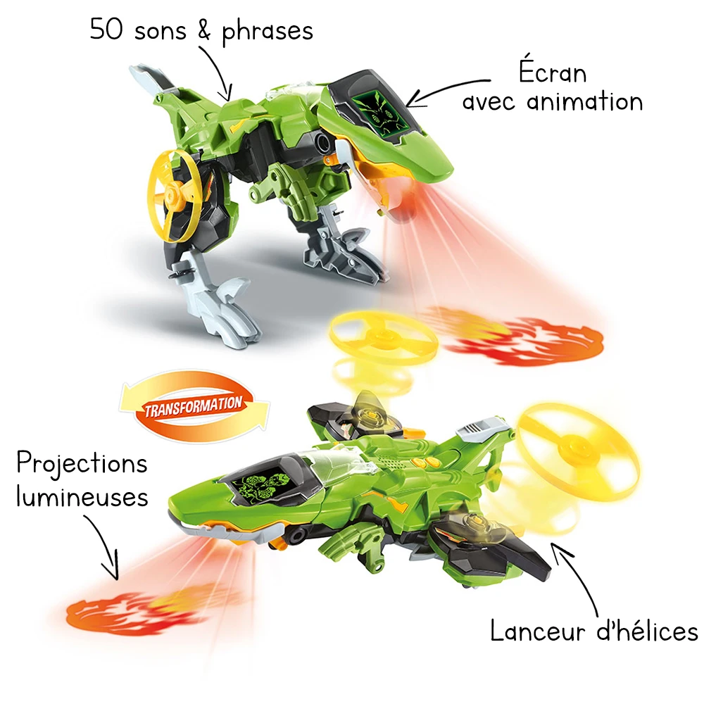Pulsor, Le Super Thérizinosaure - Fire - Véhicules Interactifs 2 Pulsor, Le Super Thérizinosaure - Fire - Véhicules Interactifs – Image 2