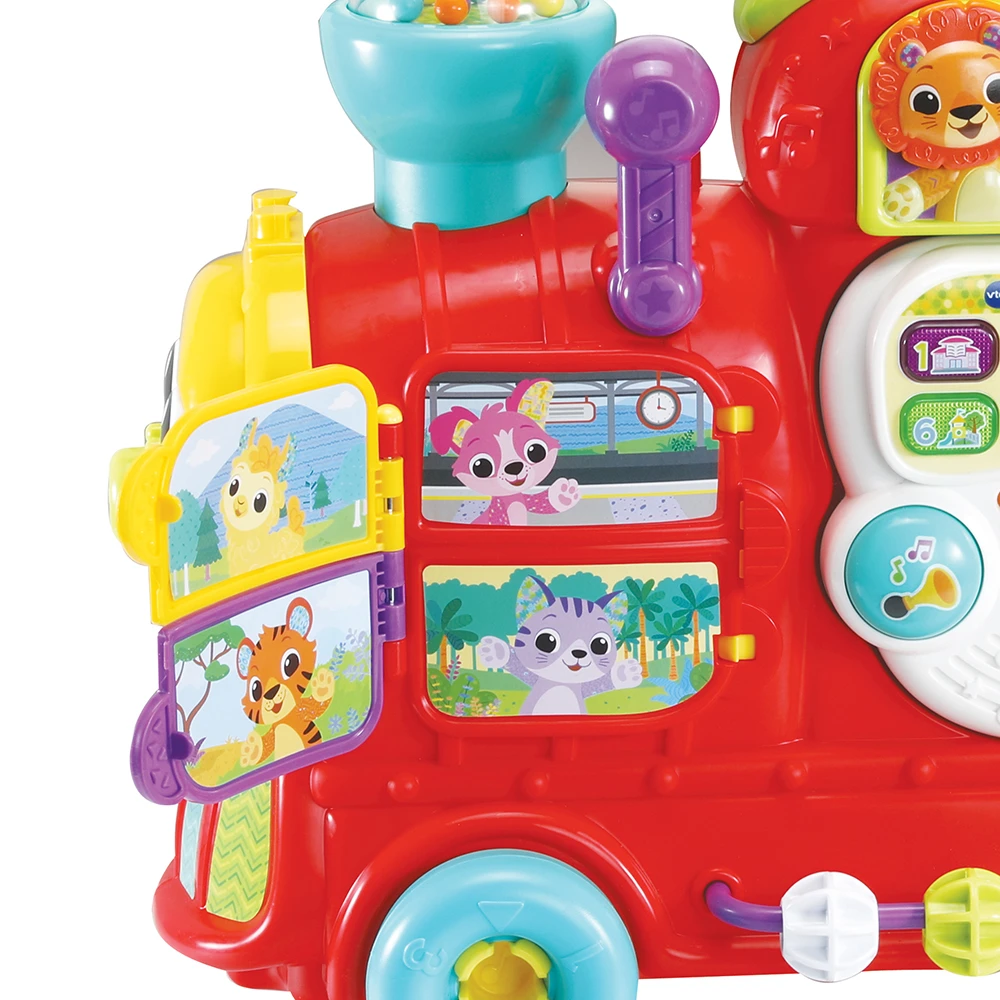 VTECH BABY Maxiloco, Mon Trotti Train 7 En 1 5 VTECH BABY Maxiloco, Mon Trotti Train 7 En 1 – Image 5