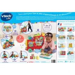 VTECH BABY Maxiloco, Mon Trotti Train 7 En 1 21 VTECH BABY Maxiloco, Mon Trotti Train 7 En 1 -VTECH BABY Boutique 80 547805 dos boite