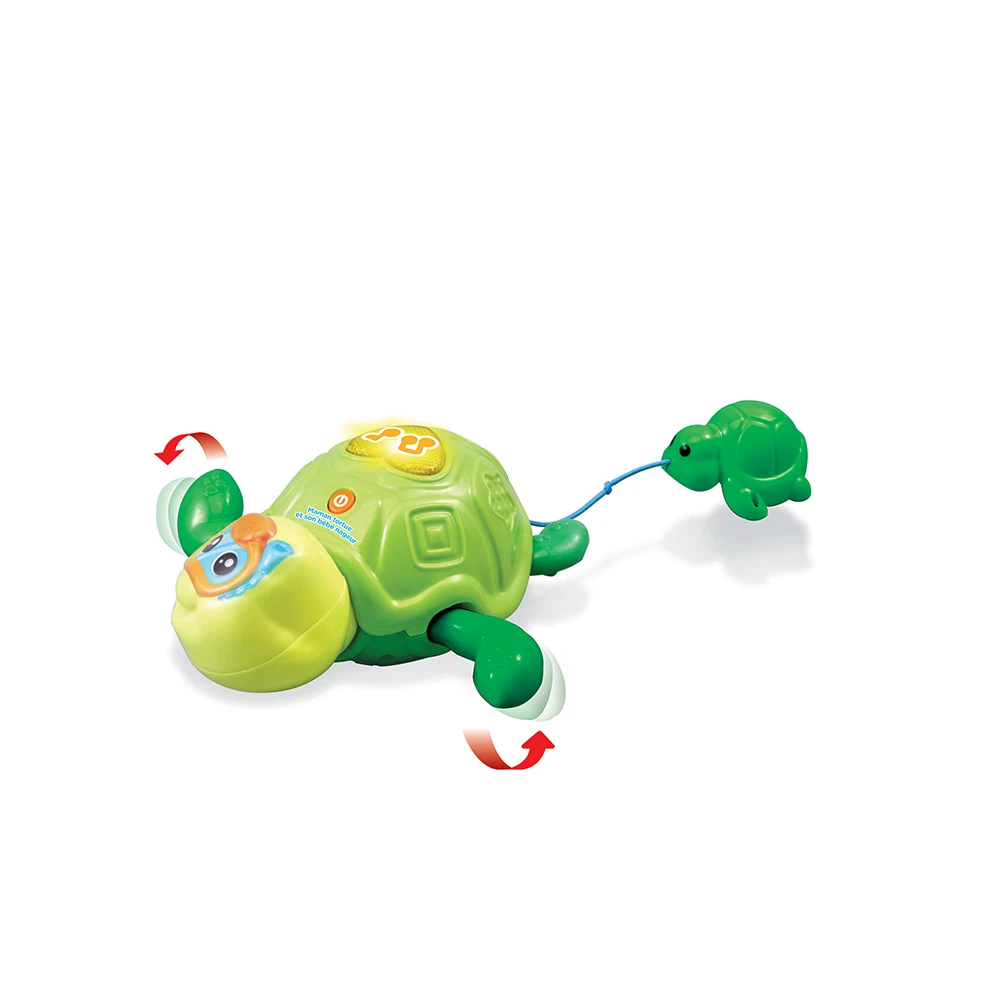 VTECH BABY Maman Tortue Et Son Bébé Nageur - Jouet De Bain 3 VTECH BABY Maman Tortue Et Son Bébé Nageur - Jouet De Bain – Image 3