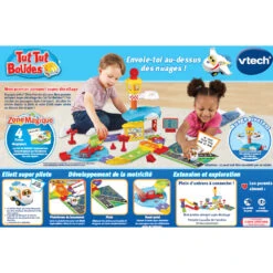 Mon Premier Aéroport Super Décollage + Eliott Super Pilote -VTECH BABY Boutique 80 548805 dos boite