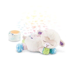 VTECH BABY Manon, Lumi Mouton Nuit étoilée 3 En 1 - Veilleuse En Peluche