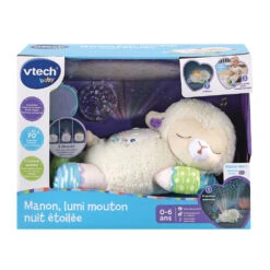 VTECH BABY Manon, Lumi Mouton Nuit étoilée 3 En 1 - Veilleuse En Peluche -VTECH BABY Boutique 80 550505 8 1