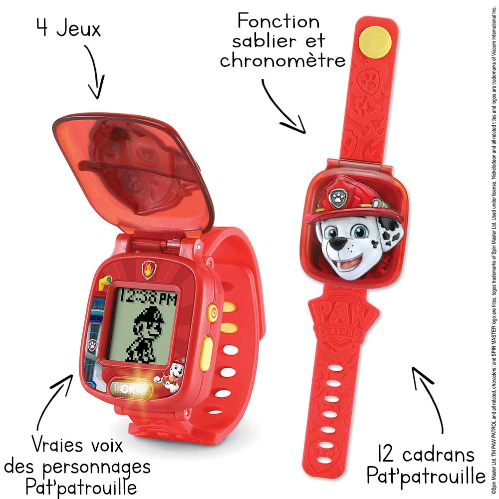 VTech Pat Patrouille - La Montre-jeu Interactive De Marcus 2 VTech Pat Patrouille - La Montre-jeu Interactive De Marcus – Image 2